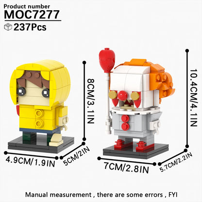 Horror Movie Brick Headz