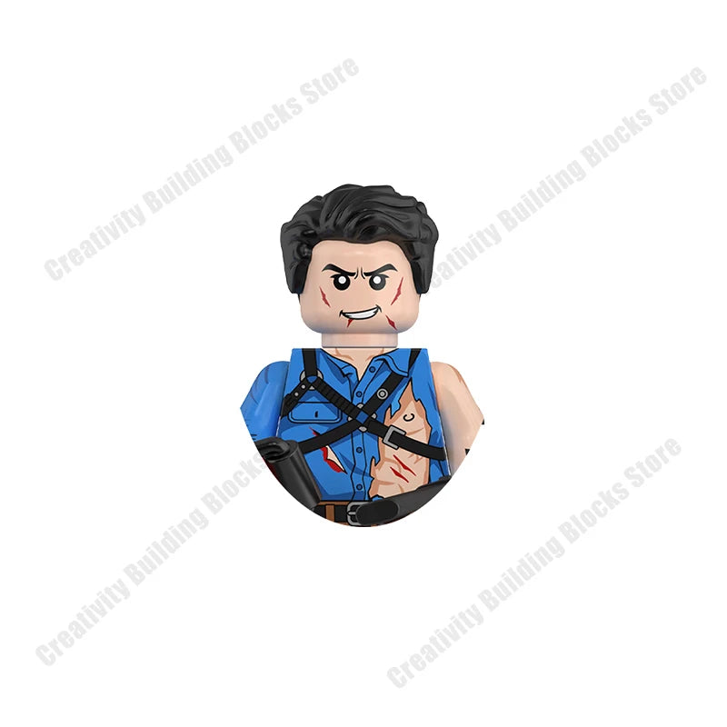 Assorted Horror Movie Mini Figures