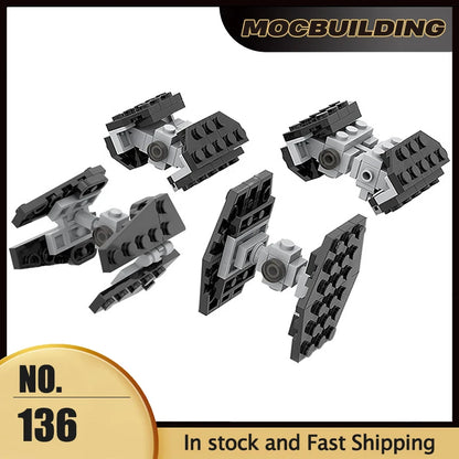 Micro Imperial Fighters Republic Gunship Starfighter