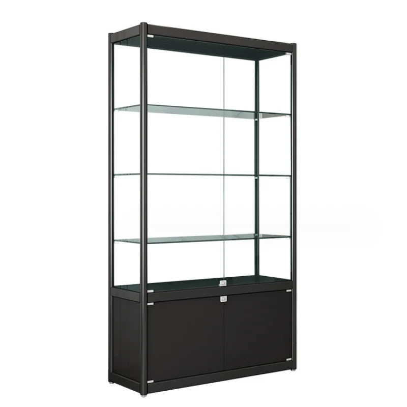 Customizable Large Store Glass Display Case
