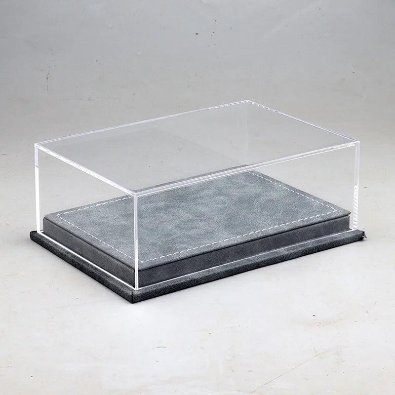 Customizable Acrylic And Leather LED Display Case