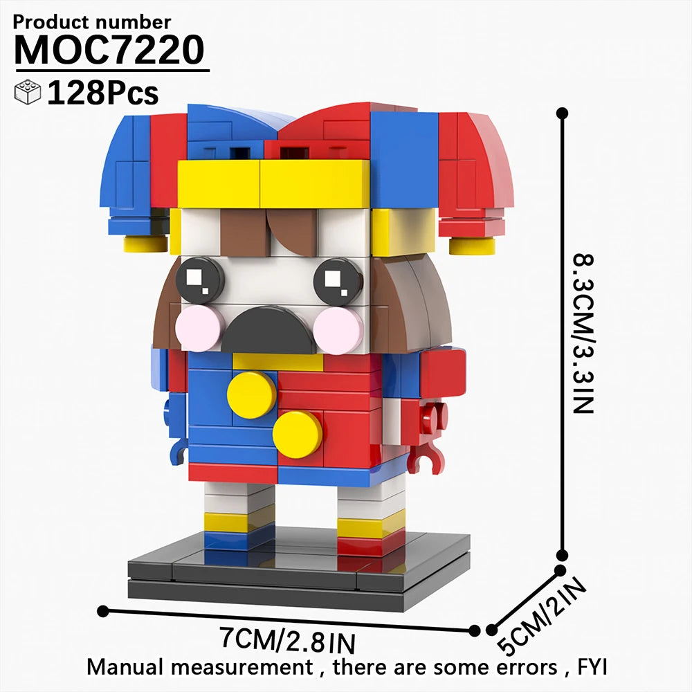 Horror Movie Brick Headz
