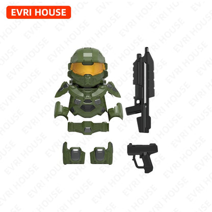 Master Chief Armor For Mini Figs