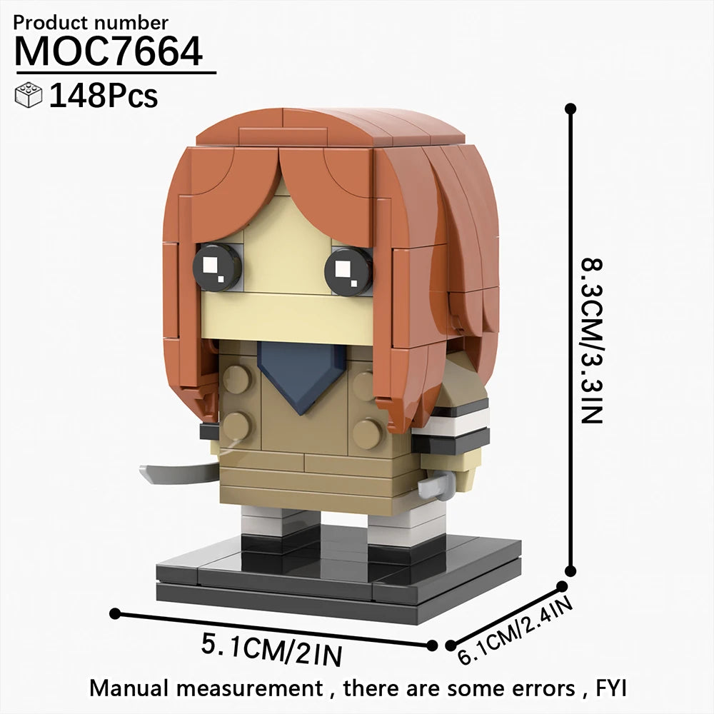 Horror Movie Brick Headz