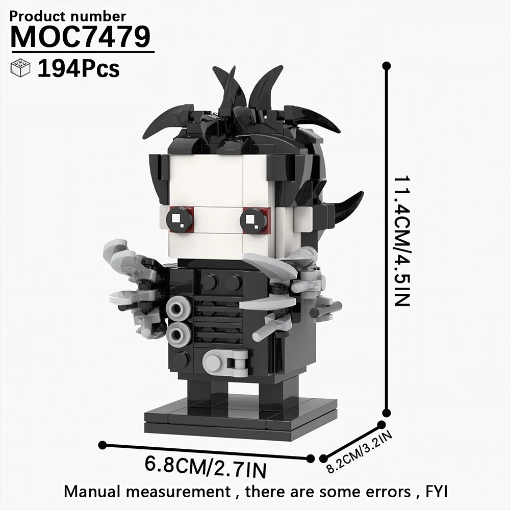 Horror Movie Brick Headz