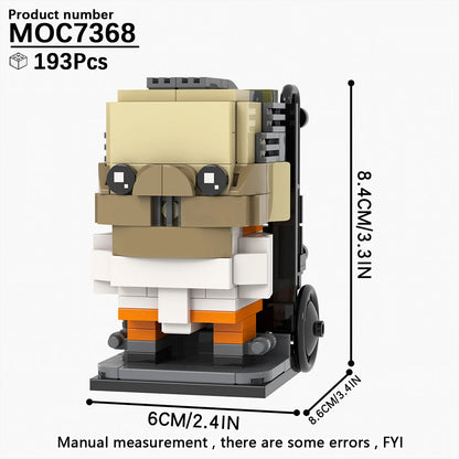 Horror Movie Brick Headz
