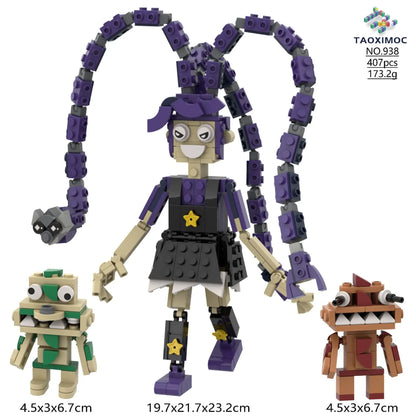 Poppy Playtime And Lily Lovebraids Build Kit