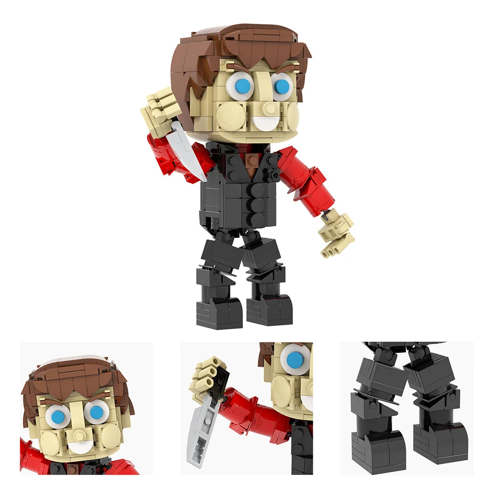 Horror Movie Brick Headz