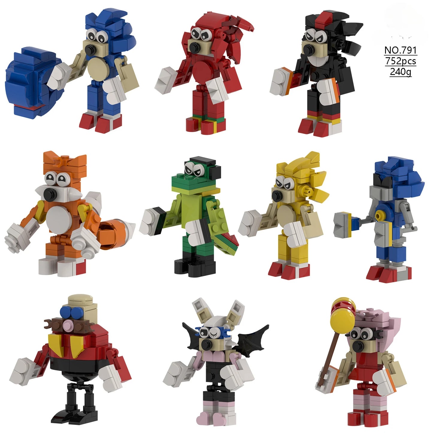 Block Sonic Variants