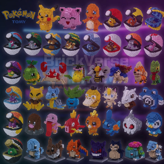 75 Style Pokemon Mini Figures