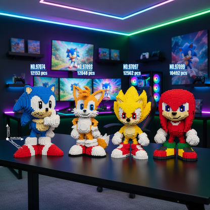 Giant Sonic Building Blocks Set 1200+psc