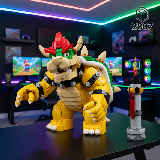 2807 Pcs The Mighty Bowser