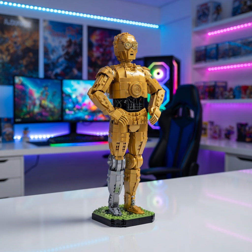 1140pcs Star Wars C-3PO Droid