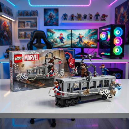 Spider Man vs Octopus Doctor Subway Scene
