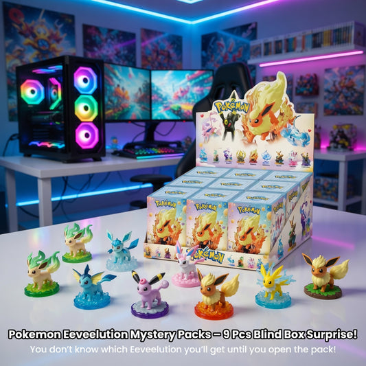Mystery Box Jolteon Sylveon Action Figure Collection